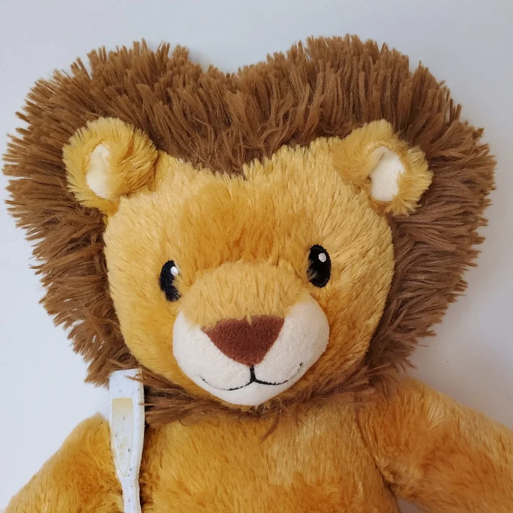 Build‎ A Bear LOVABLE LION Heart Shaped Head Stuffed Animal Plush 17